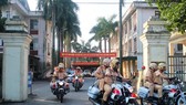 Lực lượng CSGT Công an Hà Tĩnh ra quân kiểm tra đảm bảo trật tự an toàn giao thông trên địa bàn