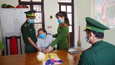 Đối tượng Nguyễn Thị Lương và tang vật bị bắt giữ