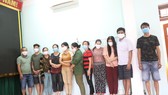 Các đối tượng tại cơ quan chức năng