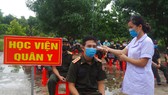 Bàn giao 112 học viên quân sự Lào sau thời hạn cách ly 14 ngày