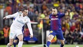 Alba luôn ngổ ngáo nhất khi đối đầu với Real. Ảnh: Getty Images