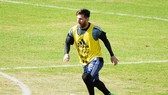 Messi đang tập luyện tích cực cùng tuyển Argentina. Ảnh: Getty Images