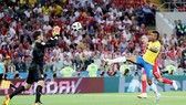 Paulinho ghi bàn mở tỉ số. Ảnh FIFA