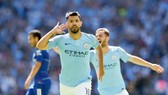 Sergio Aguero đã khởi đầu mùa giải thật sự ấn tượng. Ảnh: Getty Images