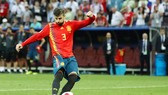 Pique đã chính thức chia tay tuyển quốc gia. Ảnh: Getty Images