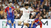 Mohamed Salah và các đồng đội đã trải qua trận cầu khó khăn tại Cryatal Palace. Ảnh: Getty Images
