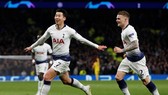 Son Heung-min đã ghi bàn thắng quý giá mang về lợi thế cho Tottenham. Ảnh: Getty Images