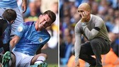Aymeric Laporte vắng mặt dài hạn sẽ là cú sốc lớn với Man.City. Ảnh: Express