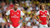 Pierre-Emerick Aubameyang ngao ngán khi thấy nỗ lực ghi bàn trở nên hoang phí. Ảnh: Getty Images