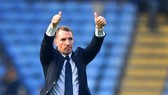 HLV Brendan Rodgers đầy tự tin khi trở lại sân đấu cũ Anfield. Ảnh: Getty Images