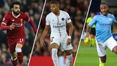 Kylian Mbappe (giữa) là cầu thủ có giá trị cao nhất thế giới lúc này.