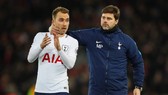 HLV Mauricio Pochettino và Christian Eriksen là 2 “nạn nhân” của thị trường mùa hè qua. Ảnh: Getty Images