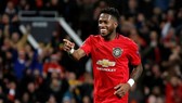 Tiền vệ Fred mừng những bàn thắng hiếm hoi của mình ở Man.United. Ảnh: Getty Images