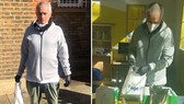HLV Jose Mourinho làm công tác thiện nguyện. Ảnh: The Sun