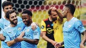Raheem Sterling cần tỏa sáng liên tục hơn là… thỉnh thoảng như thế. Ảnh: Getty Images