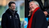 Jurgen Klopp đã chia sẻ niềm vui chiến thắng cùng Sir Alex Ferguson.