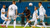 Man.City đã vấp phải sự kiên cường và bản lĩnh của tân binh Leeds United. Ảnh: Getty Images