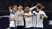 Tottenham đã giành chiến thắng quan trọng để vươn lên ngôi đầu. Ảnh: Getty Images