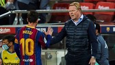 HLV Ronald Koeman hiện vẫn chưa nhận được những gì tốt nhất từ Messi. Ảnh: Getty Images