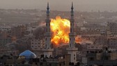 Israel không kích lực lượng Hamas ở Dải Gaza