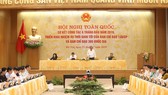 Phó Thủ tướng Thường trực Chính phủ Trương Hoà Bình phát biểu chỉ đạo tại Hội nghị. Ảnh: VGP