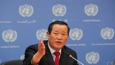 Đại sứ Triều Tiên tại Liên Hợp Quốc Kim Song. Nguồn: YONHAP