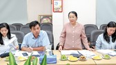 Phó Bí thư Thành ủy TPHCM Võ Thị Dung phát biểu tại buổi giám sát