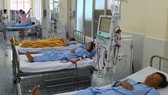 Bệnh nhân đang chạy thận nhân tạo tại Bệnh viện Quận 9