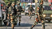 Lực lượng an ninh Ấn Độ tại bang Jammu và Kashmir. Ảnh: DNA INDIA