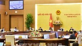 Phiên họp thứ 43, Ủy ban Thường vụ Quốc hội. Ảnh: TTXVN