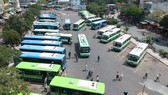 Bến xe buýt Chợ Lớn. Ảnh: CAO THĂNG