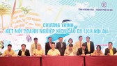 Lễ ký kết hợp tác kích cầu du lịch nội địa Ảnh: vietnamtourism.gov.vn