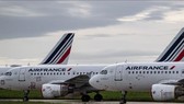 Máy bay của Hãng hàng không Air France tại sân bay Charles de Gaulle ở Paris, Pháp. Nguồn: TTXVN