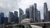Một góc khu phố tài chính của Singapore. Ảnh:REUTERS