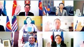 Đại sứ các nước ASEAN, New Zealand và đại diện Ban thư ký ASEAN tham dự cuộc họp lần thứ 8. Ảnh: TTXVN