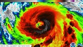 Haishen là cơn bão mạnh thứ 2 đổ bộ vào Nhật Bản trong một tuần. Ảnh: Severe Weather
