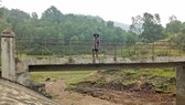 Đập thủy lợi Khe Ngang được đầu tư 14 tỷ đồng nhưng không tích được nước