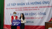 Phát động ủng hộ nhân dân bị ảnh hưởng bởi hạn mặn và phòng, chống dịch Covid-19