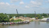 Xử lý tình trạng khai thác cát trái phép