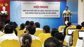 Tiến sĩ Ngũ Duy Anh, Vụ trưởng Vụ Giáo dục Thể chất, chia sẻ đến 53 trường kế hoạch triển khai dự án