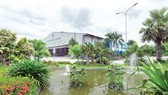 Khuôn viên xanh tại Khu liên hợp xử lý chất thải Đa Phước