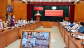 Quang cảnh Hội nghị lần thứ 40 Ban Chấp hành Đảng bộ TPHCM khoá X, ngày 16-4-2020. Ảnh: VIỆT DŨNG