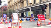 Đóng phần đường dành cho ô tô tại Manchester
