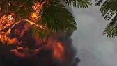 Fire destroys 1,000 sq meter wood processing workshop in Binh Duong