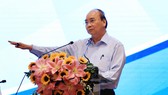 Thủ tướng Chính phủ Nguyễn Xuân Phúc phát biểu tại hội nghị