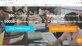 Tuyển dụng trực tuyến tư nhân lên ngôi