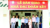 Công ty TNHH MTV Xổ số kiến thiết Đồng Tháp trao nhà đại đoàn kết cho hộ nghèo tại huyện Lai Vung