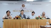 Ban Tổ chức thông tin tại buổi họp báo. Ảnh: hcmcpv.org.vn