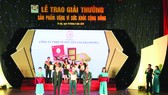 Yến sào Khánh Hòa nhận giải thưởng “Sản phẩm vàng vì sức khỏe cộng đồng năm 2020"