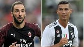 Gonzalo Higuain (AC Milan và Cristiano Ronaldo (Juventus)